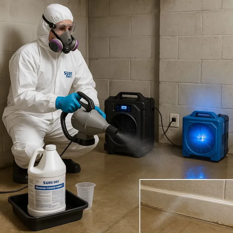 Sanitization and Odor Removal process in Port Arthur, TX